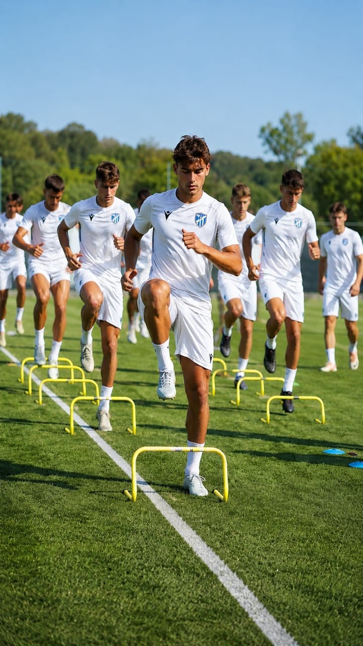 PRETEMPORADA DE UNA SUB 20 DE LA SERIE A  (LIGA 1  ITALIA)